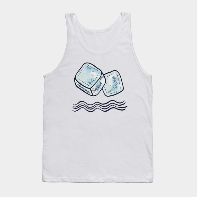 Wim Hof Inspired, Iceman, Ice Baths Tank Top by Ac Vai